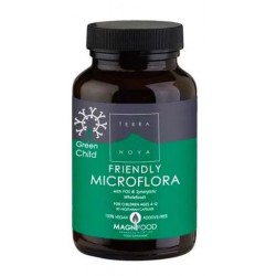 Terranova Green Child Friendly Microflora Integratore di Fermenti Lattici 50 Capsule Terranova Green Child Friendly Microflora Integratore di Fermenti Lattici 50 Capsule