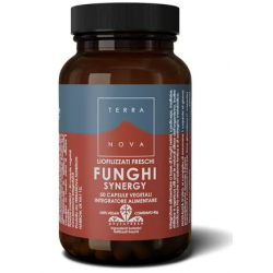 Terranova Funghi Synergy Integratore per Difese Immunitarie 50 Capsule Terranova Funghi Synergy Integratore per Difese Immunitarie 50 Capsule