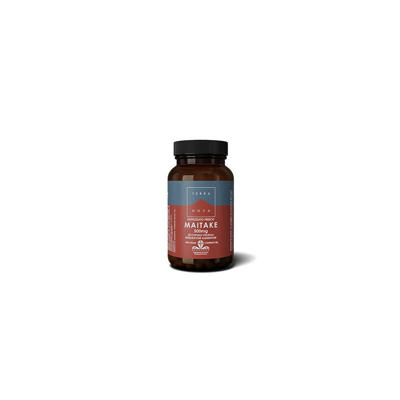 Terranova Maitake Integratore per Difese Immunitarie 50 Capsule Terranova Maitake Integratore per Difese Immunitarie 50 Capsule