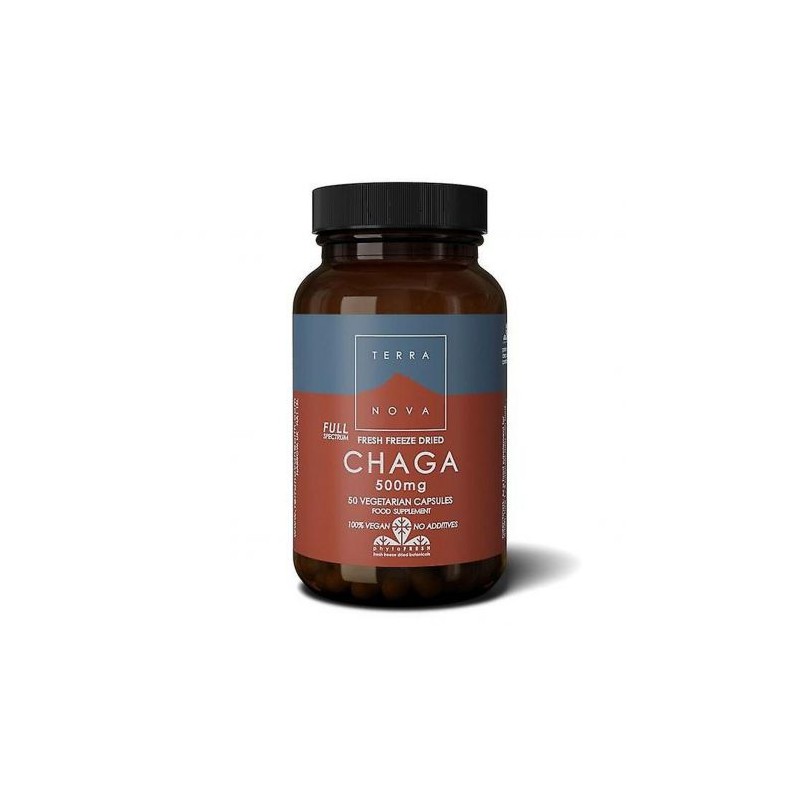 Terranova Chaga Integratore Antiossidante 50 Capsule