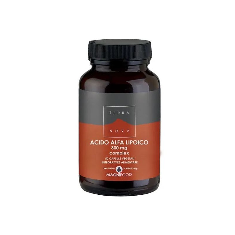 Terranova Acido Alfa Lipoico Integratore Controllo Glicemia 50 Capsule