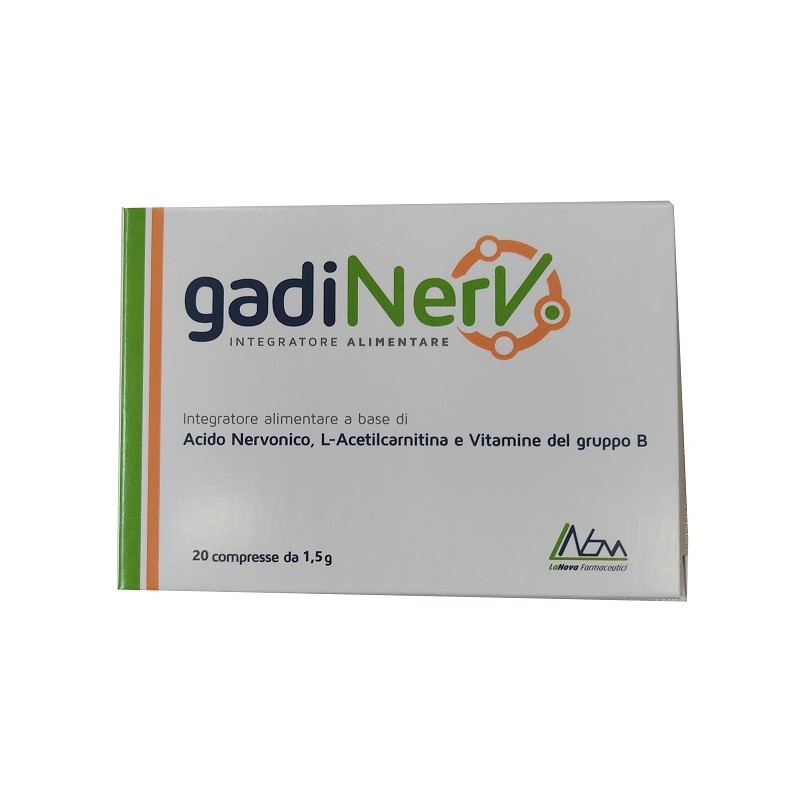 Gadinerv Integratore per Sistema Nervoso 20 Compresse