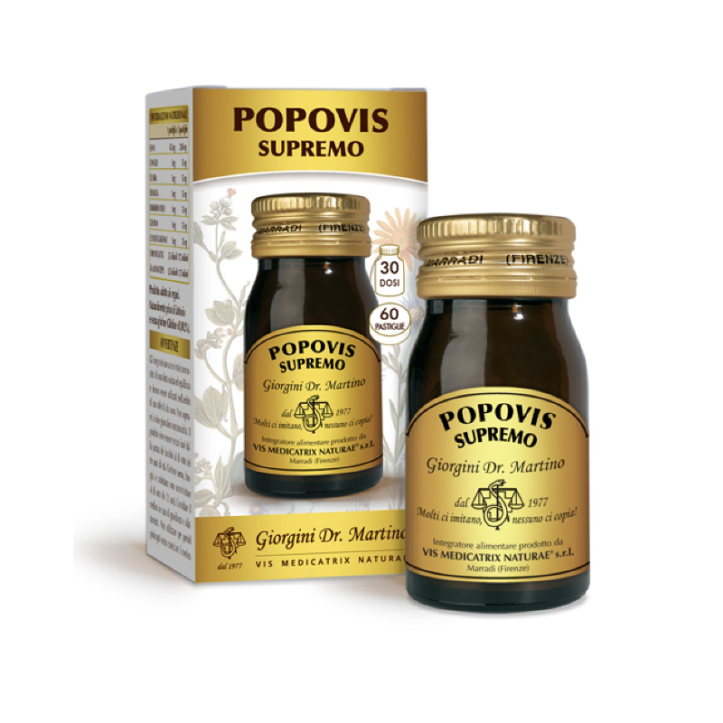 Dr Giorgini Popovis Supremo Integratore per Intestino 180 Pastiglie