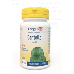 Longlife Centella 20% Integratore per Microcircolo 60 Capsule Longlife Centella 20% Integratore per Microcircolo 60 Capsule