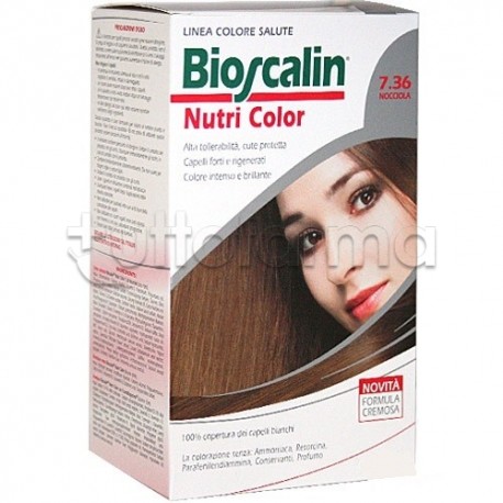 Giuliani Bioscalin Nutricolor Tinta per Capelli New 7.36 Nocciola 150 ml Giuliani Bioscalin Nutricolor Tinta per Capelli New 7.36 Nocciola 150 ml