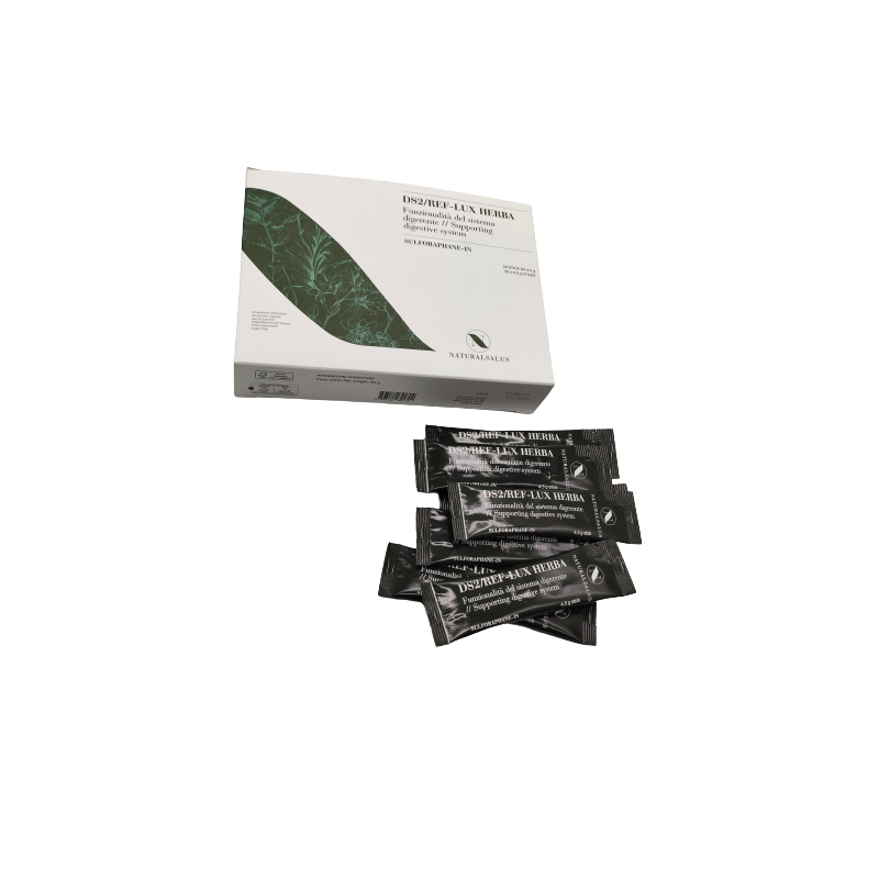Naturalsalus DS2 Ref Lux Herba Integratore Reflusso e Acidità Gastrica 20 Stick
