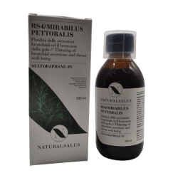 Naturalsalus RS4 Mirabilus Pettoralis Integratore per Tosse e Raffreddore 200ml Naturalsalus RS4 Mirabilus Pettoralis Integratore per Tosse e Raffreddore 200ml