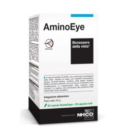 NHCO Aminoeye Integratore per il Benessere della Vista 40 Capsule NHCO Aminoeye Integratore per il Benessere della Vista 40 Capsule