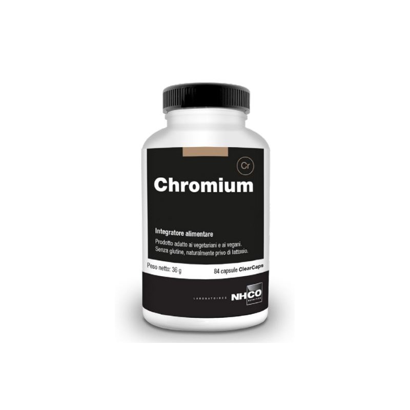 NHCO Chromium Integratore per Controllo Glicemia 84 Capsule NHCO Chromium Integratore per Controllo Glicemia 84 Capsule