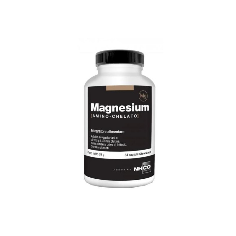 NHCO Magnesium Integratore di Magnesio per Stanchezza 84 Capsule NHCO Magnesium Integratore di Magnesio per Stanchezza 84 Capsule
