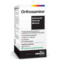NHCO Orthosamine Integratore Vitamine e Sali Minerali 42 Capsule NHCO Orthosamine Integratore Vitamine e Sali Minerali 42 Capsule