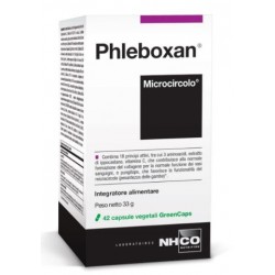NHCO Phleboxan Integratore per Microcircolo 42 Capsule NHCO Phleboxan Integratore per Microcircolo 42 Capsule