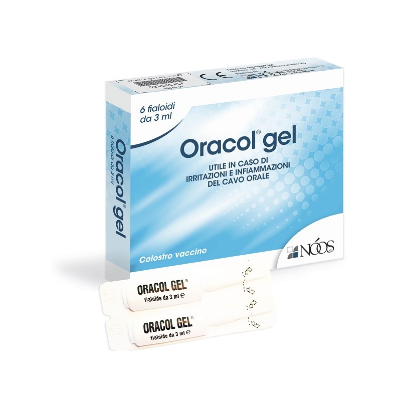 Oracol Gel Antinfiammatorio per Denti e Gengive 6 Fiale da 3ml Oracol Gel Antinfiammatorio per Denti e Gengive 6 Fiale da 3ml