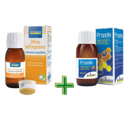 Boiron Propolis ed Echinacea Estratti Kit Prevenzione Malanni Invernali 60ml+60ml