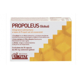 Argital Propoleus Integratore per Vie Respiratorie 30 Capsule