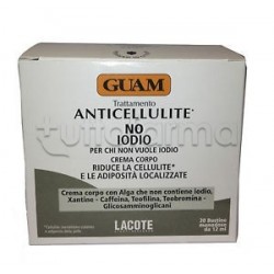Guam Crema Corpo Senza Iodio Anticellulite 20 Bustine Guam Crema Corpo Senza Iodio Anticellulite 20 Bustine