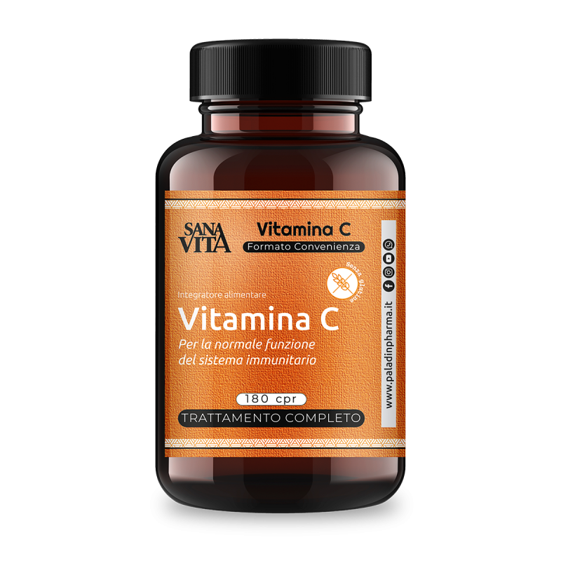 Sanavita Vitamina C Integratore Vitaminico 180 Compresse