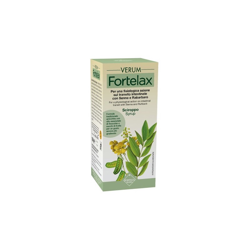 Verum Fortelax Sciroppo Integratore per Intestino 126g Verum Fortelax Sciroppo Integratore per Intestino 126g