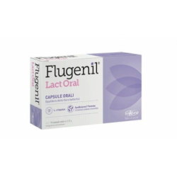 Flugenil Lact Oral Integratore per Equilibrio Intestinale 15 Capsule