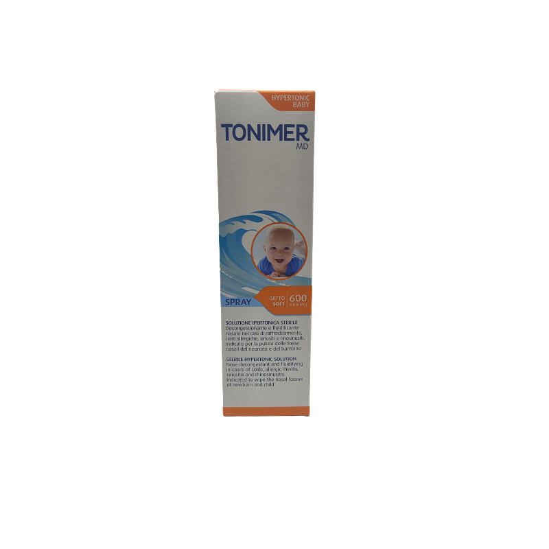 Tonimer Md Hypertonic Baby Spray Nasale per Bambini 100ml