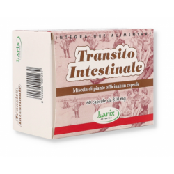 Transito Intestinale Integratore per Intestino 60 Capsule