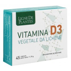 Ligne De Plantes Vitamina D3 Integratore per Ossa e Denti 45 Capsule Ligne De Plantes Vitamina D3 Integratore per Ossa e Denti 45 Capsule