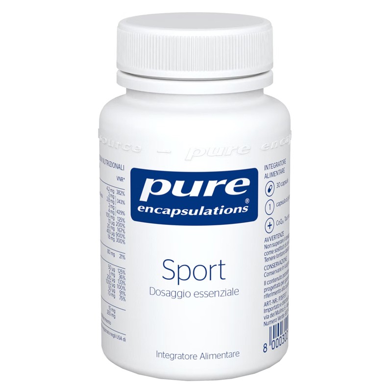 Pure Encapsulations Sport Integratore Multivitaminico 30 Capsule Pure Encapsulations Sport Integratore Multivitaminico 30 Capsule