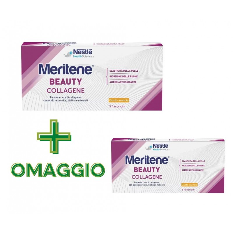 Meritene Beauty Collagene per Pelle Gusto Arancia 250ml + CONFEZIONE OMAGGIO