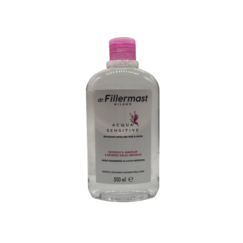 Dr. Fillermast Acqua Sensitive Acqua Micellare Viso e Occhi 500ml Dr. Fillermast Acqua Sensitive Acqua Micellare Viso e Occhi 500ml