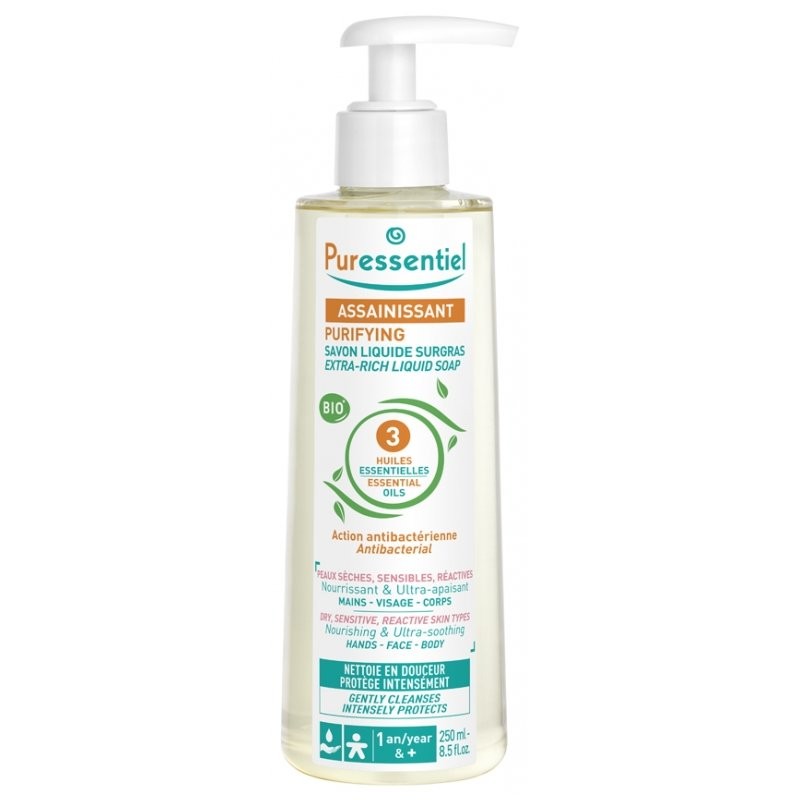 Puressential Sapone Liquido per Pelle Sensibile 250ml Puressential Sapone Liquido per Pelle Sensibile 250ml