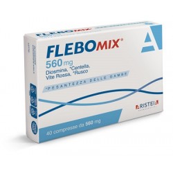 Flebomix 560mg Integratore per Circolazione 40 Compresse Flebomix 560mg Integratore per Circolazione 40 Compresse