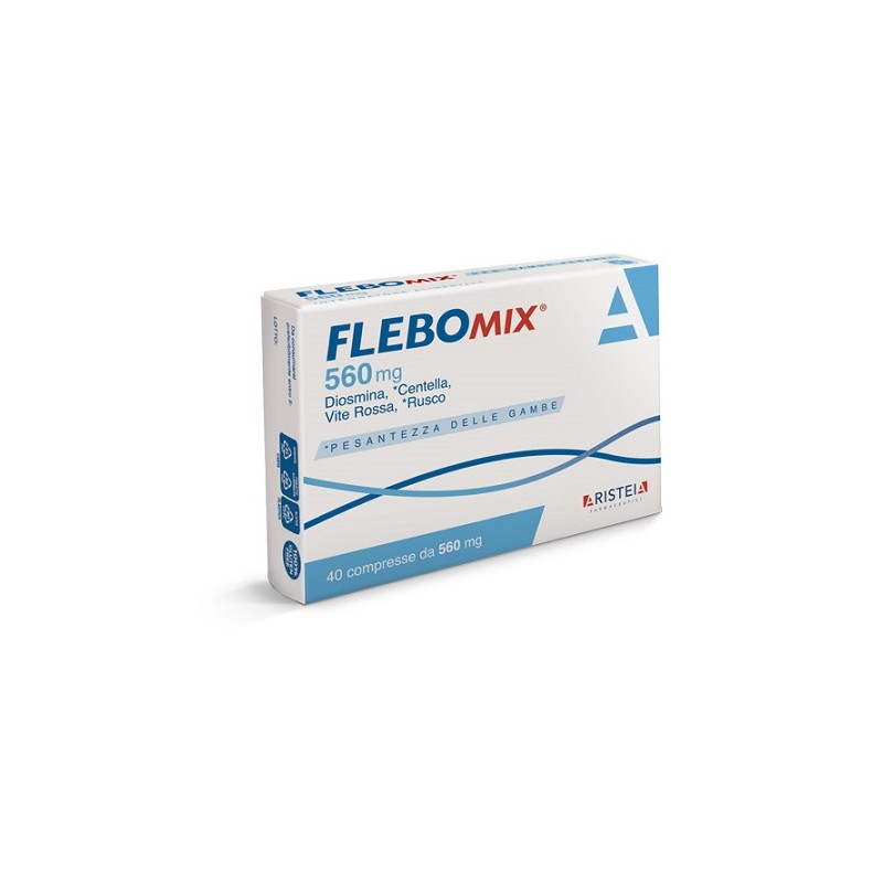 Flebomix 560mg Integratore per Circolazione 40 Compresse