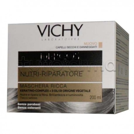 Vichy Dercos Nutriente Riparante Maschera Ristrutturante 200 ml