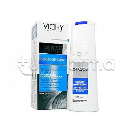 Vichy Dercos Shampoo Dermo Sensitive Antiforfora Delicato 200 ml