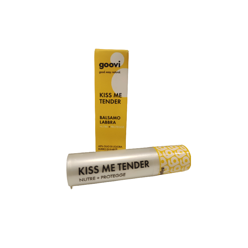 Goovi Kiss Me Tender Balsamo Labbra Nutriente Protettivo 5,7ml Goovi Kiss Me Tender Balsamo Labbra Nutriente Protettivo 5,7ml