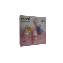 Goovi Cofanetto Regalo Natale 2022 Mousse, Crema Viso Pelle Matura e Crema Mani 3 Pezzi Goovi Cofanetto Regalo Natale 2022 Mousse, Crema Viso Pelle Matura e Crema Mani 3 Pezzi