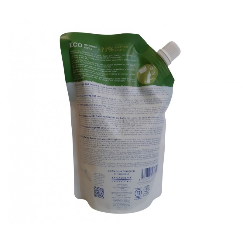 Mustela Gel Detergente Ricarica per Corpo e Capelli 400ml Mustela Gel Detergente Ricarica per Corpo e Capelli 400ml