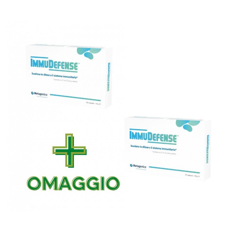 Metagenics Immudefense per Difese Immunitarie 30 Capsule + CONFEZIONE OMAGGIO