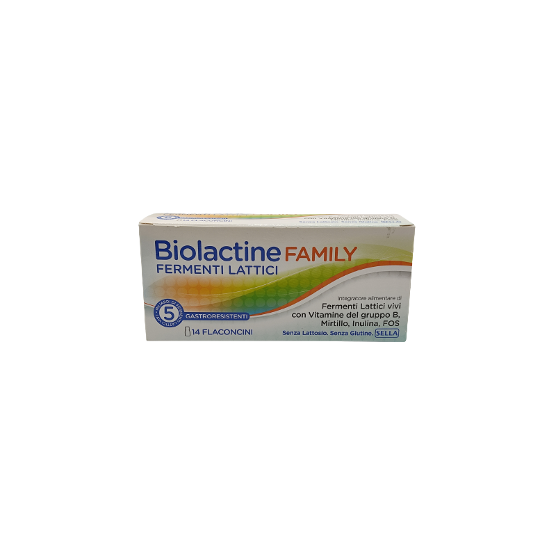 Biolactine Family Forte Integratore Fermenti Lattici 14 Flaconcini Biolactine Family Forte Integratore Fermenti Lattici 14 Flaconcini