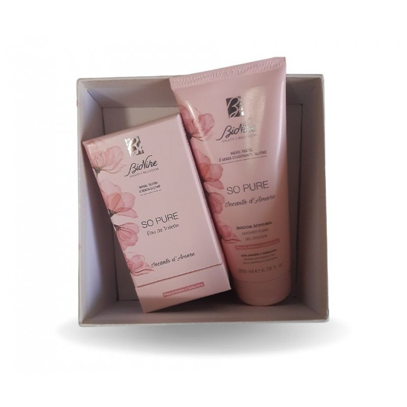 Bionike So Pure Cofanetto Incanto d'Amore Eau de Toilette 50ml + Doccia Schiuma 200ml Bionike So Pure Cofanetto Incanto d'Amore Eau de Toilette 50ml + Doccia Schiuma 200ml
