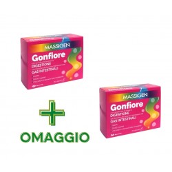 PROMO Marco Viti Massigen Gonfiore Integratore Disturbi Intestinali 20 Capsule + CONFEZIONE OMAGGIO