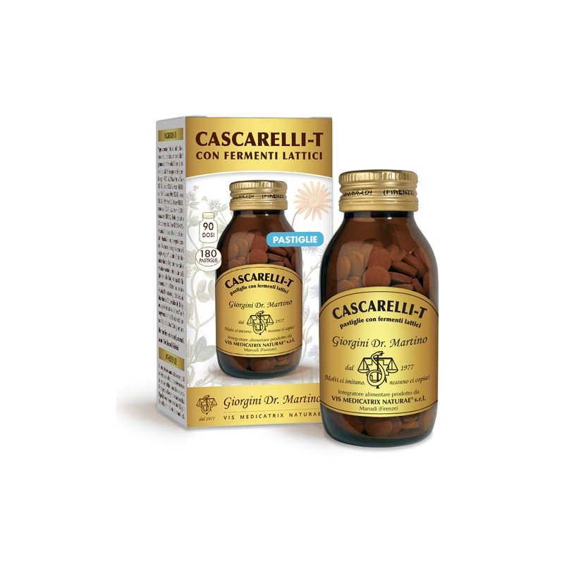 Dr. Giorgini Cascarelli T Integratore di Fermenti Lattici 180 Pastiglie Dr. Giorgini Cascarelli T Integratore di Fermenti Lattici 180 Pastiglie