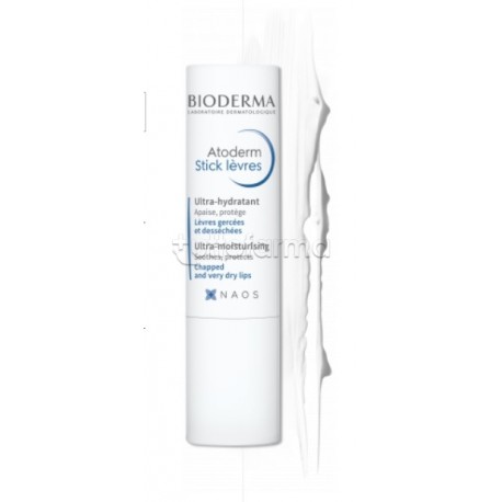 Bioderma Atoderm Stick per le Labbra Secche 4g Bioderma Atoderm Stick per le Labbra Secche 4g