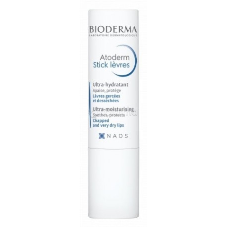 Bioderma Atoderm Stick per le Labbra Secche 4g Bioderma Atoderm Stick per le Labbra Secche 4g