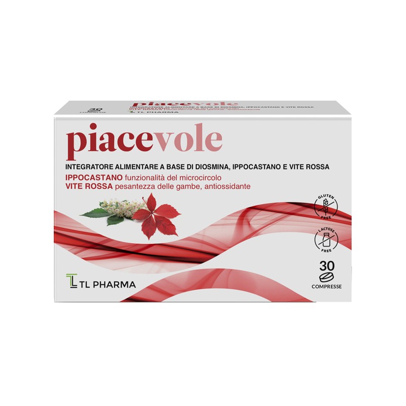 Piacevole Integratore per la Circolazione e per le Gambe 30 Compresse Piacevole Integratore per la Circolazione e per le Gambe 30 Compresse