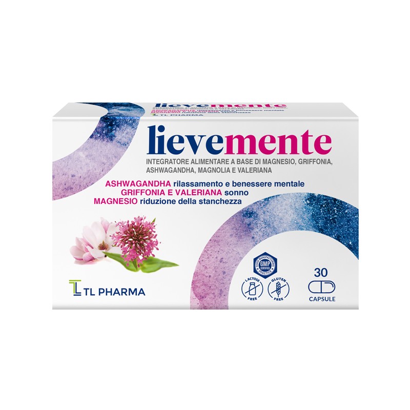 Lievemente Integratore per Benessere Mentale 30 Capsule Lievemente Integratore per Benessere Mentale 30 Capsule