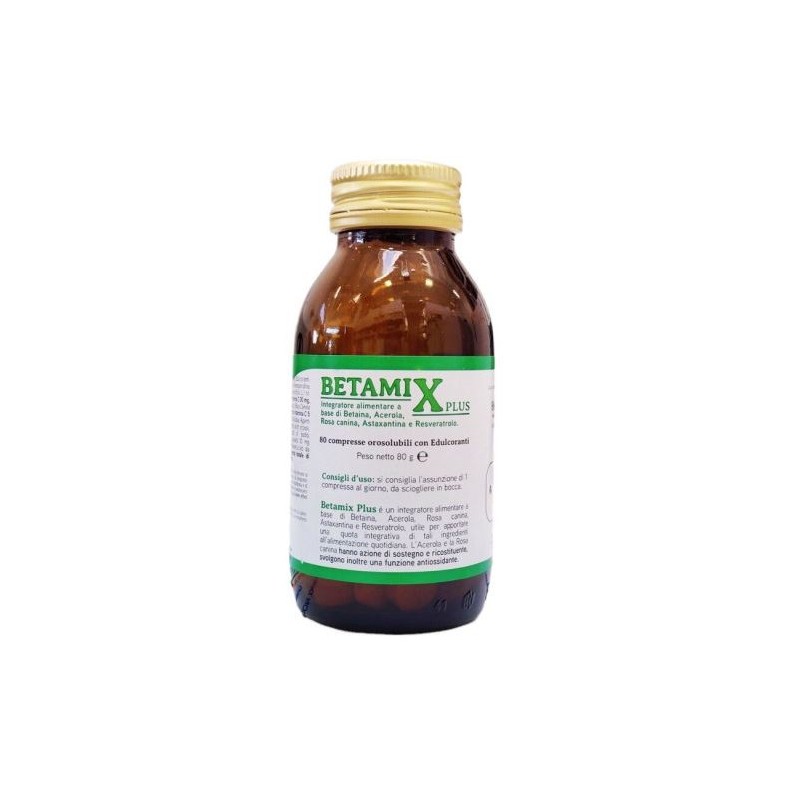 Herboplanet Betamix Plus Integratore Antiossidante 80 Capsule