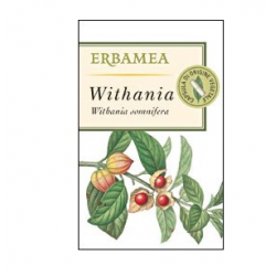 Erbamea Withania Integratore per Stanchezza e Stress 50 Capsule Vegetali Erbamea Withania Integratore per Stanchezza e Stress 50 Capsule Vegetali