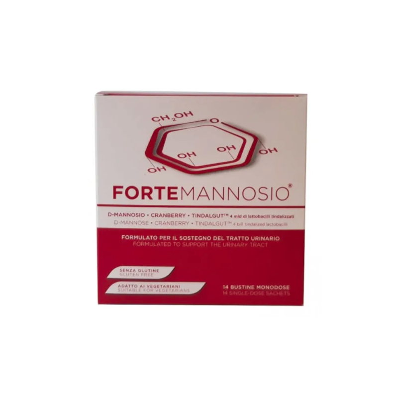 Fortemannosio Integratore per Vie Urinarie 14 Bustine
