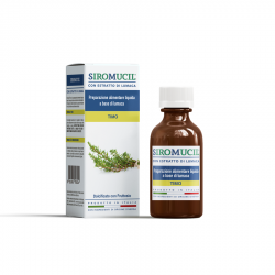 Siromucil Sciroppo Fluidificante Estratto di Lumaca Gusto Timo 150ml Siromucil Sciroppo Fluidificante Estratto di Lumaca Gusto Timo 150ml